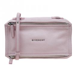 Givenchy Pink Leather Mini Pandora Pouch