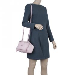 Givenchy Pink Leather Mini Pandora Pouch