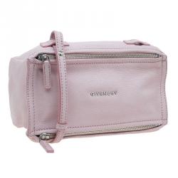 Givenchy Pink Leather Mini Pandora Pouch