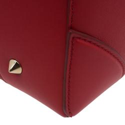 Givenchy Red Leather Medium Lucrezia Duffle Bag