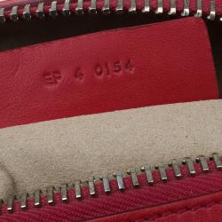 Givenchy Red Leather Medium Lucrezia Duffle Bag