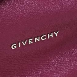 Givenchy Purple Leather Small Pandora Messenger Bag