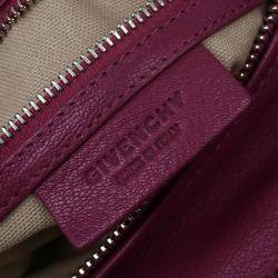 Givenchy Purple Leather Small Pandora Messenger Bag