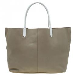 Pre Owned حقيبة شوبنغ جيفنشي أنتيغونا جلد بيج