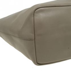 Pre Owned حقيبة شوبنغ جيفنشي أنتيغونا جلد بيج