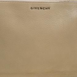 Givenchy Beige Leather Pouch