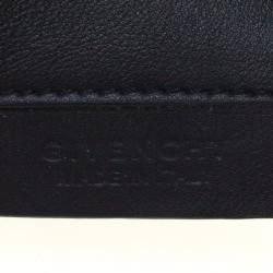 Pre Owned Givenchy Metallic Green Antigona Envelope Clutch