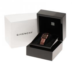 Givenchy Metallic Brown Stainless Steel 5200L/21 Women's Wristwatch 27MM