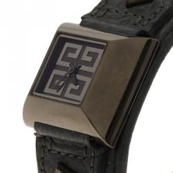 Pre Owned Givenchy Grey Stainless Steel 5238L Women's Wristwatch 28MM