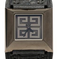 Pre Owned Givenchy Grey Stainless Steel 5238L Women's Wristwatch 28MM