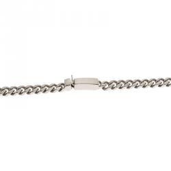 Givenchy Shark Tooth Gold and Silver Tone Necklace