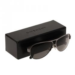 Pre Owned Givenchy Metallic SGV327S Aviator Sunglasses
