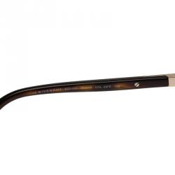 Pre Owned Givenchy Gold and Brown SGV456 Aviator Sunglasses