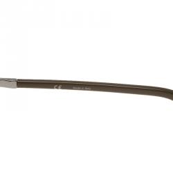 Pre Owned Givenchy Beige and Silver SGVA13 Aviator Sunglasses
