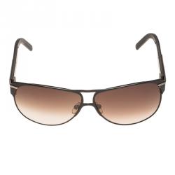 Givenchy Brown SGV357 Round Sunglasses