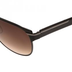 Givenchy Brown SGV357 Round Sunglasses