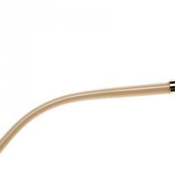 Pre Owned Givenchy Brown/Gold SGV 454 Aviator Sunglasses