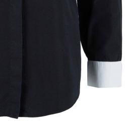 Pre Owned Givenchy Contrast Collar Star Detail Shirt XXS