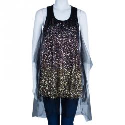 Givenchy Multicolor Sequin Top S