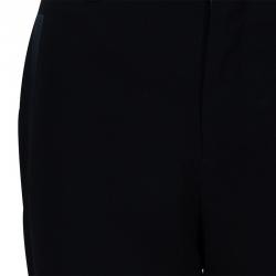 Pre Owned Givenchy Black Tuxedo Trousers M
