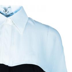 Givenchy Monochrome Frill Detail Top L