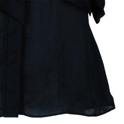 Givenchy Monochrome Frill Detail Top L