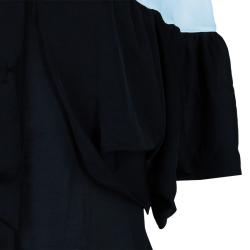 Givenchy Monochrome Frill Detail Top L