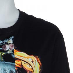 مملوكة مسبقًا تيشيرت جيفنشي نقش عروس البحر أسود XS