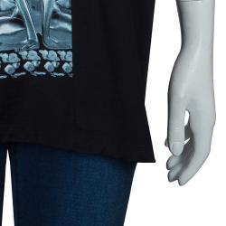 مملوكة مسبقًا تيشيرت جيفنشي نقش عروس البحر أسود XS