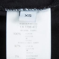 مملوكة مسبقًا تيشيرت جيفنشي نقش عروس البحر أسود XS