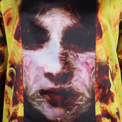 Givenchy Fire Print Sweatshirt S