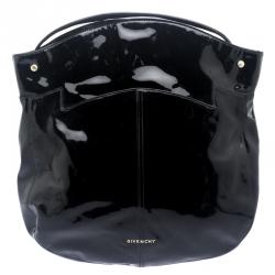 Givenchy Black Patent Leather Hobo