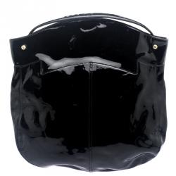 Givenchy Black Patent Leather Hobo