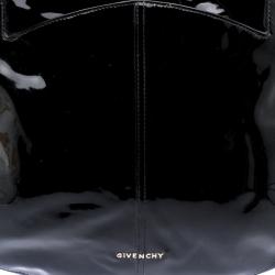 Givenchy Black Patent Leather Hobo
