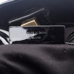 Givenchy Black Patent Leather Hobo