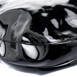 Givenchy Black Patent Leather Hobo