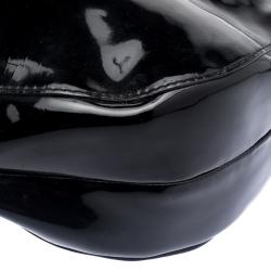Givenchy Black Patent Leather Hobo