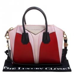 Pre Owned حقيبة جيفنشي أرتيتكت أنتيغونا صغيرة جلد متعددة الألوان