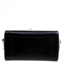 مملوكة مسبقًا حقيبة جيفنشي ميني أنتيغونا جلد أسود