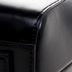 مملوكة مسبقًا حقيبة جيفنشي ميني أنتيغونا جلد أسود