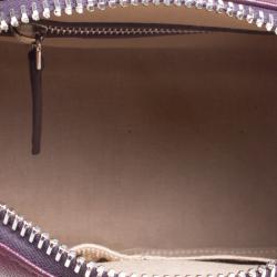 Pre Owned Givenchy Burgundy Leather Mini Antigona Satchel