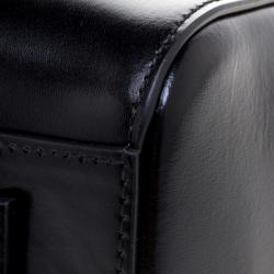 Pre Owned Givenchy Black Leather Small Antigona Satchel