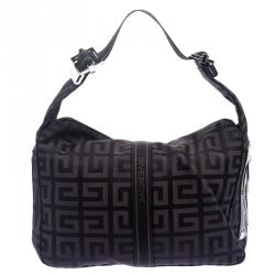 مملوكة مسبقًا Givenchy Dark Brown Nylon Signature Bag