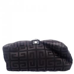 مملوكة مسبقًا Givenchy Dark Brown Nylon Signature Bag