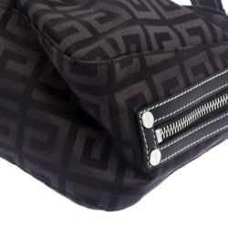مملوكة مسبقًا Givenchy Dark Brown Nylon Signature Bag