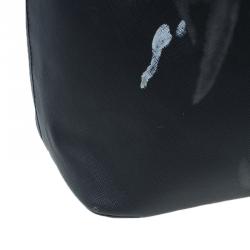 مملوكة مسبقًا Givenchy Black Coated Canvas Dog Print Large Shopper Tote 