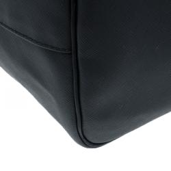 مملوكة مسبقًا Givenchy Black Coated Canvas Dog Print Large Shopper Tote 