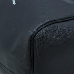 مملوكة مسبقًا Givenchy Black Coated Canvas Dog Print Large Shopper Tote 