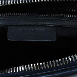 Pre Owned حقيبة جيفنشي أنتيغونا جلد أزرق داكن صغيرة