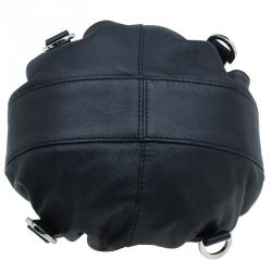 Pre Owned Givenchy Black Leather Small Pumpkin Bag